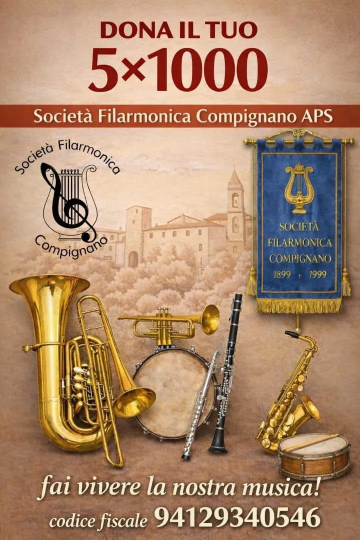 Dona il tuo 5x1000 alla Filarmonica